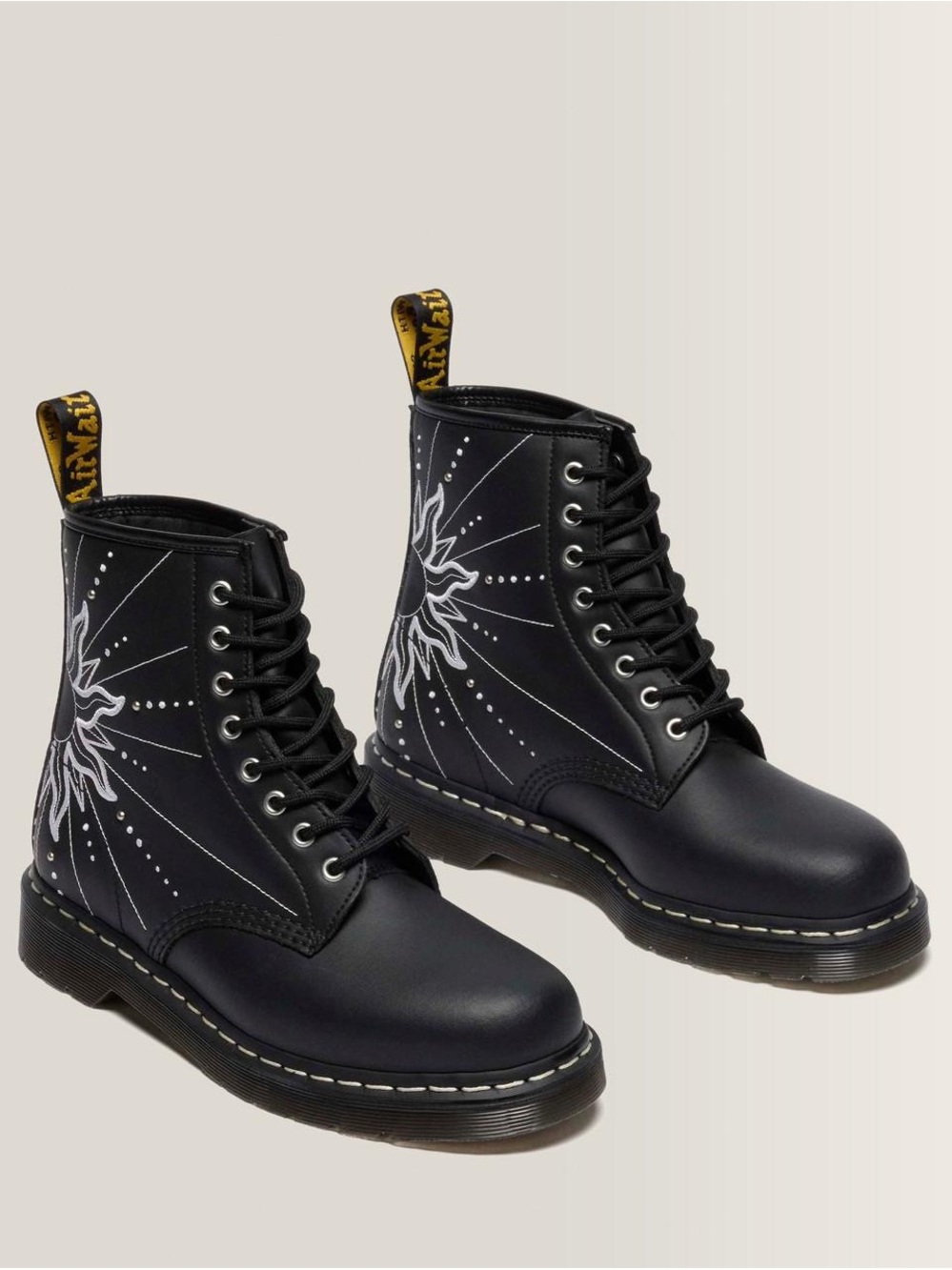 Dr. Martens 1460 SOLAR FLARE RECLAIMED LEATHER BOOTS - Picture 5 of 13